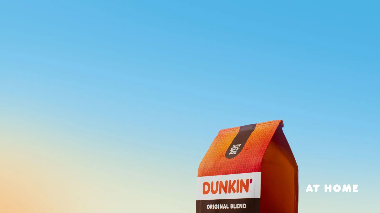 Dunkin’ at Home Original Blend campaign artwork